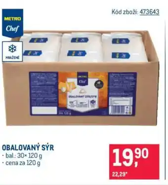 Makro Obalovaný sýr nabídka