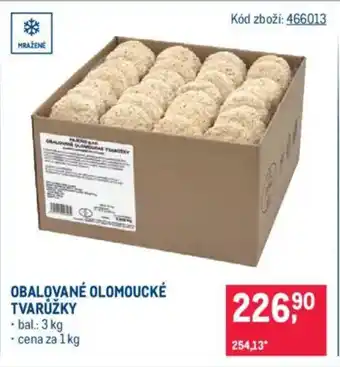 Makro Obalované olomoucké tvaruzky nabídka