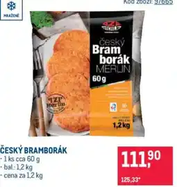 Makro Český bramborák nabídka