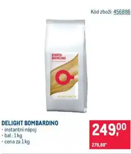 Makro Delight bombardino nabídka