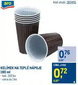 Makro Kelímek na teplé nápoje nabídka