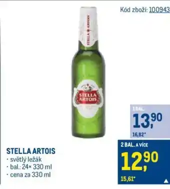 Makro STELLA ARTOIS nabídka