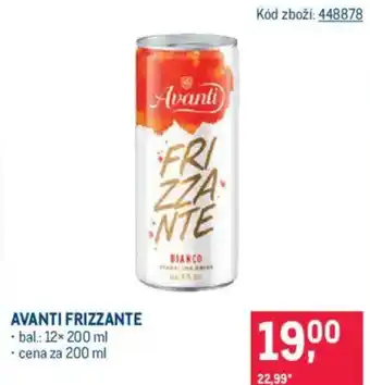 Makro AVANTI FRIZZANTE nabídka