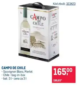 Makro CAMPO DE CHILE nabídka