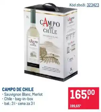 Makro CAMPO DE CHILE nabídka