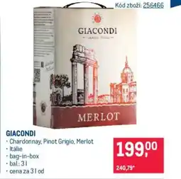 Makro GIACONDI nabídka