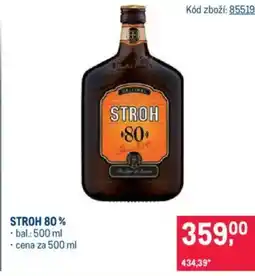 Makro STROH 80% nabídka