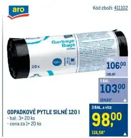 Makro Odpadkové pytle silné nabídka