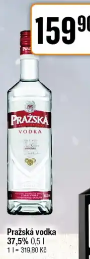 TEMPO Pražská vodka 37,5% nabídka