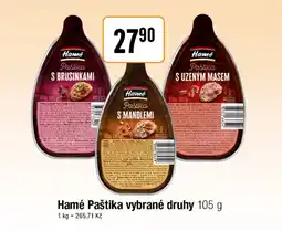 TEMPO Hamé Paštika nabídka