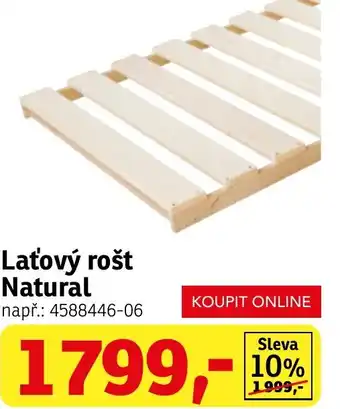 Asko Laťový rošt Natural nabídka