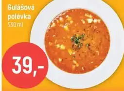 Globus Gulášová polévka nabídka