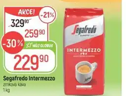 Globus Segafredo Intermezzo zrnková káva nabídka