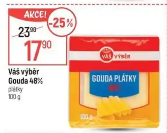 Globus Váš výběr Gouda 48% nabídka