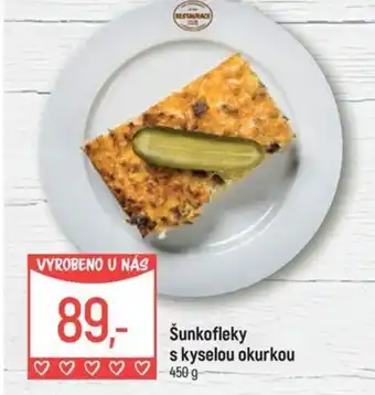 Globus Šunkofleky s kyselou okurkou nabídka