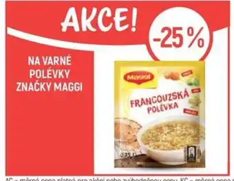 Globus Na varné polévky značky MAGGI nabídka