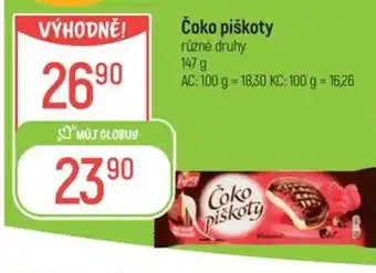 Globus Čoko piškoty nabídka