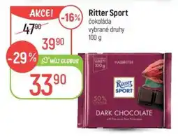 Globus Ritter Sport nabídka