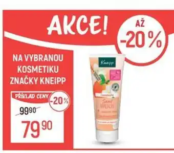 Globus Na vybranou kosmetiku značky Kneipp nabídka