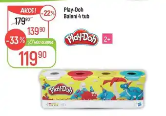 Globus Play-Doh Balení 4 tub nabídka