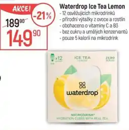 Globus Waterdrop Ice Tea Lemon nabídka