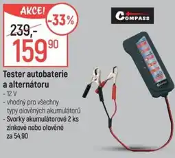 Globus Tester autobaterie a alternátoru nabídka