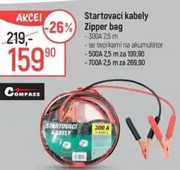 Globus Startovací kabely Zipper bag nabídka