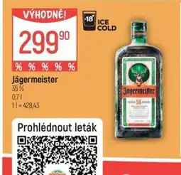 Globus Jägermeister nabídka