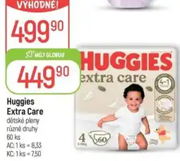 Globus HUGGIES Extra care nabídka