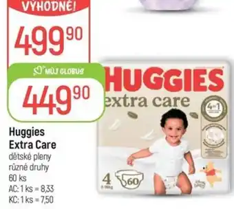 Globus HUGGIES Extra care nabídka