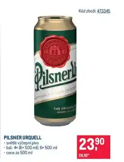 Makro Pilsner Urquell nabídka