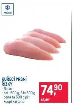 Makro Kuřecí prsní řízky nabídka