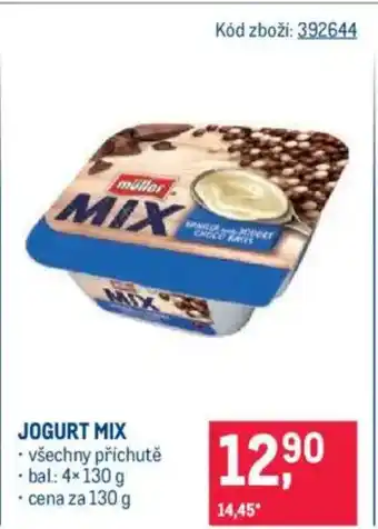 Makro Müller Jogurt mix nabídka