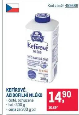 Makro Kefírové, Acidofilní mléko nabídka