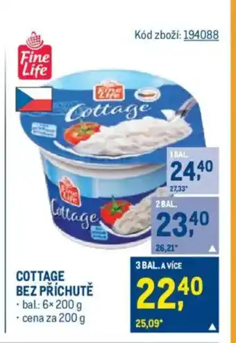 Makro Cottage bez příchutě nabídka