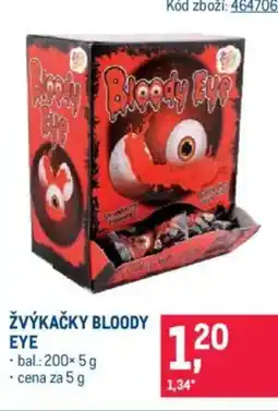 Makro Žvýkačky bloody eye nabídka