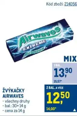 Makro Žvýkačky airwaves nabídka