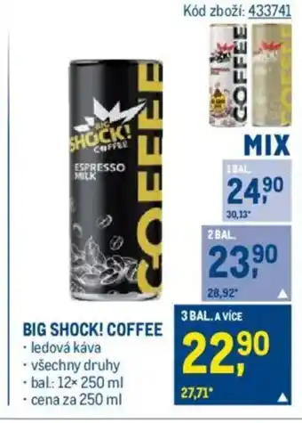 Makro BIG SHOCK! Coffee nabídka