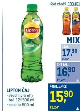 Makro LIPTON Čaj nabídka