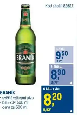 Makro BRANÍK nabídka