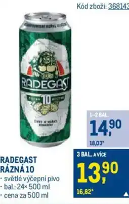 Makro RADEGAST Razna 10 nabídka