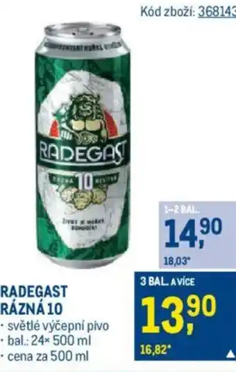 Makro RADEGAST Razna 10 nabídka