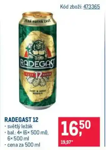 Makro RADEGAST 12 nabídka