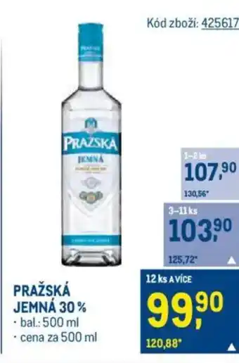 Makro PRAŽSKÁ JEMNÁ 30% nabídka