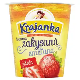 Lidl Krajanka Zakysaná krémová smetana 130g, vybrané druhy nabídka