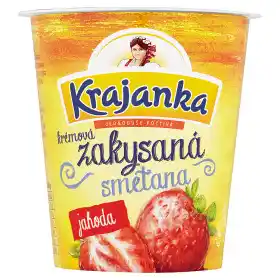 Lidl Krajanka Zakysaná krémová smetana 130g, vybrané druhy nabídka