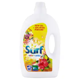 Lidl Surf prací gel 60 dávek, vybrané druhy 3l nabídka