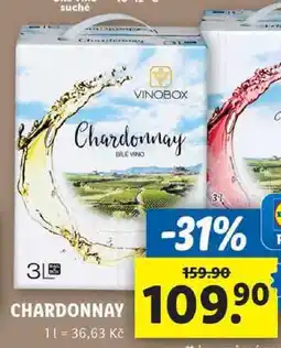 Lidl CHARDONNAY, 3 l nabídka