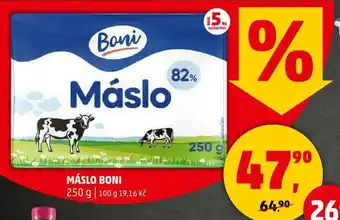 Penny Market MÁSLO BONI, 250 g nabídka