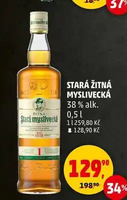 Penny Market STARÁ ŽITNÁ MYSLIVECKÁ 38% alk., 0,5 l nabídka